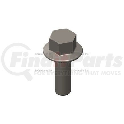 3910495 by CUMMINS - Multi-Purpose Hardware - Hexagon Flange Head