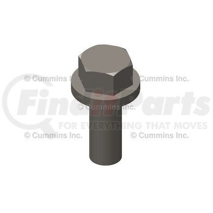 3011715 by CUMMINS - Screw Cap - Captive Washer Cap