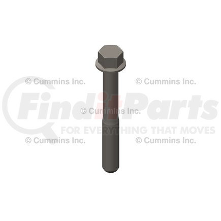 3902451 by CUMMINS - Screw Cap - Hexagon Flange Head