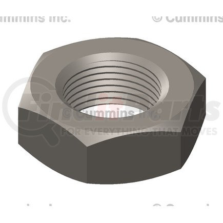 3074975 by CUMMINS - Nut - Regular Hexagon Jam