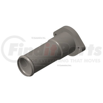 3940631 by CUMMINS - Engine Coolant Water Outlet Tube