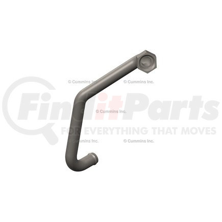 4973011 by CUMMINS - Air Brake Compressor Inlet Hose