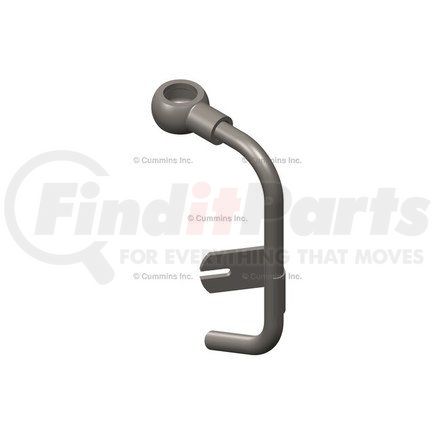 3921652 by CUMMINS - Fuel Filler Housing Drain Hose