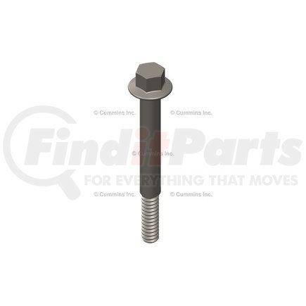 3927064 by CUMMINS - Multi-Purpose Hardware - Hexagon Flange Head