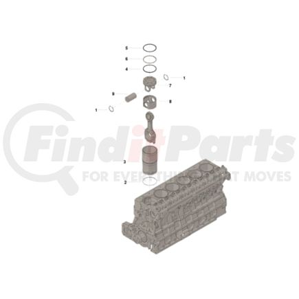 Cummins 4025164 KIT,CYLINDER