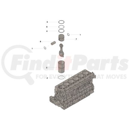 3803964 by CUMMINS - Engine Cylinder Kit