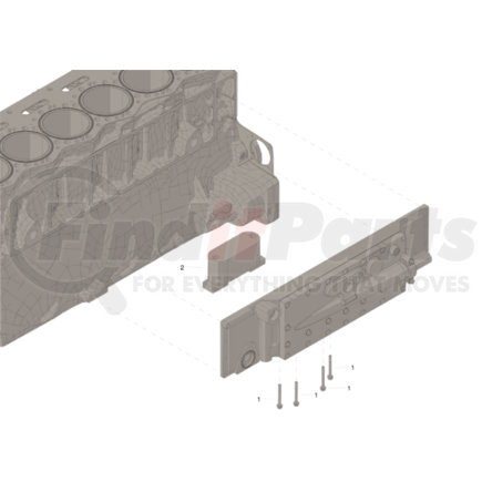 3804934 by CUMMINS - KIT,LUB OIL CLR CVN