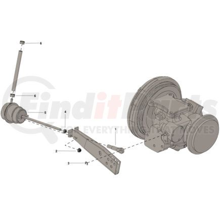 4030000 by CUMMINS - Turbocharger Wastegate Actuator - Kit