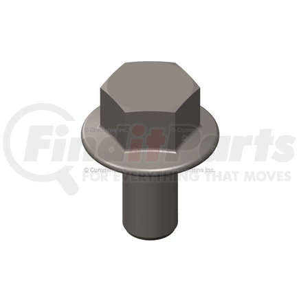 3093957 by CUMMINS - Screw Cap - Hexagon Flange Head