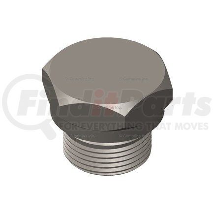 3931084 by CUMMINS - Multi-Purpose Threaded Plug