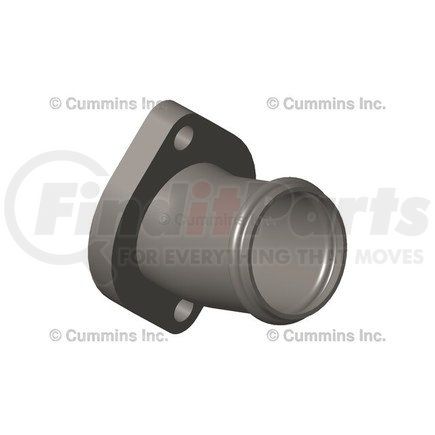3934049 by CUMMINS - Engine Coolant Water Outlet Tube