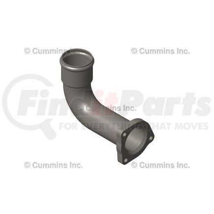 3948125 by CUMMINS - Engine Coolant Water Outlet Tube