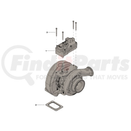 4034287 by CUMMINS - Turbocharger Actuator Kit