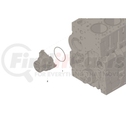 4376357 by CUMMINS - Engine Water Pump
