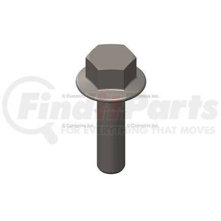 Cummins 3925344 Multi-Purpose Bolt Bolt - Hexagon Flange