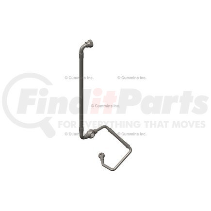 4937202 by CUMMINS - Turbocharger Drain Tube - Oil Drain