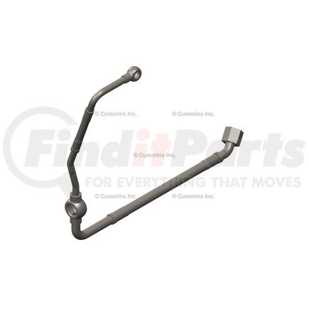 4937212 by CUMMINS - Turbocharger Coolant Supply Line