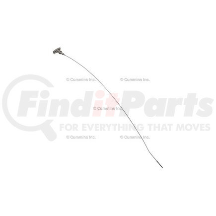 4938970 by CUMMINS - Engine Oil Dipstick - Cable Style, for 6.7L Cummins (2007.5-2019 Dodge Ram)