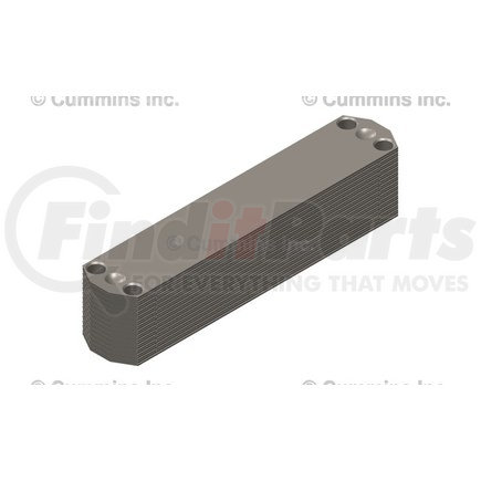 4965487 by CUMMINS - Engine Oil Cooler Core Assembly