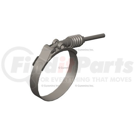 3686839 by CUMMINS - Emission Control T-Bolt Clamp