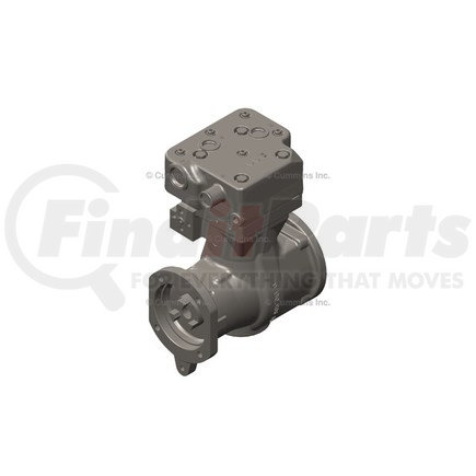 4318214 by CUMMINS - Air Brake Compressor - 1 Cylinder