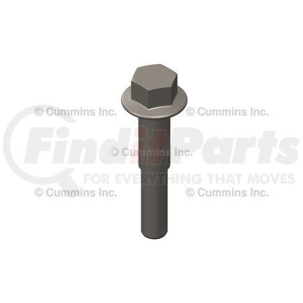 3412921 by CUMMINS - Multi-Purpose Hardware - Hexagon Flange Head