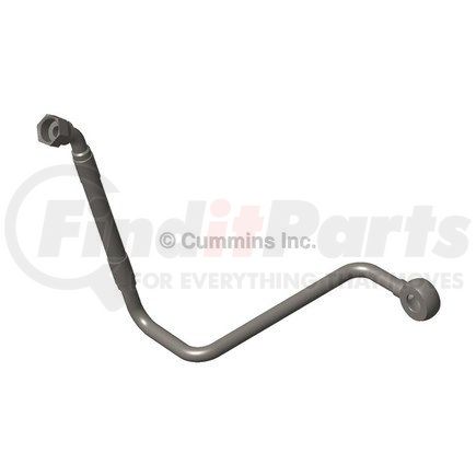 3691143 by CUMMINS - Turbocharger Coolant Supply Line