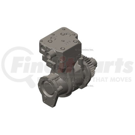 3689649RX by CUMMINS - Air Brake Compressor - 1 Cylinder