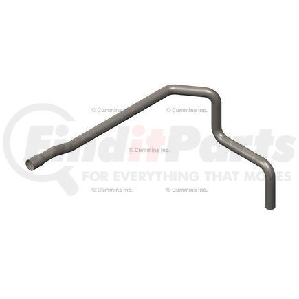 3909669 by CUMMINS - Engine Crankcase Breather Pipe - Breather Tube