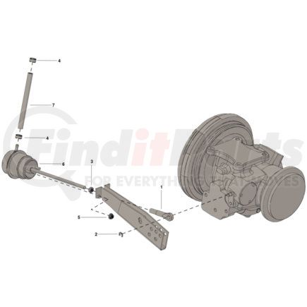 4030202 by CUMMINS - Turbocharger Wastegate Actuator - Kit