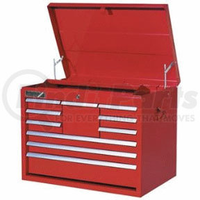 7124RD by ATD TOOLS - TOOL BOX CHEST-26" 10-DRWR-RED