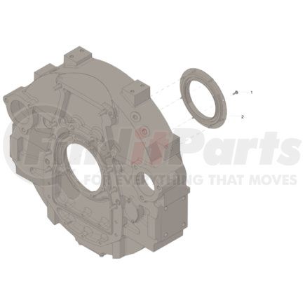 4089902 by CUMMINS - Engine Crankshaft Seal - Kit, Rear