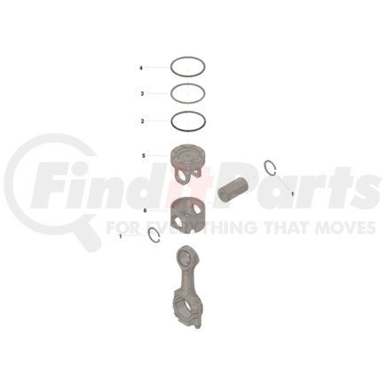Cummins 4309526 Engine Piston Kit Engine Piston Kit