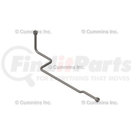 4991809 by CUMMINS - Air Brake Compressor Water Inlet Hose