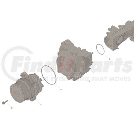 Cummins 5406043 Engine Water Pump Engine Water Pump - Kit