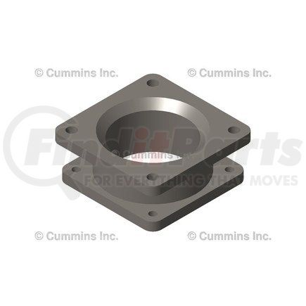 4949614 by CUMMINS - Air Inlet Adapter - Engine Air Intake Adapter