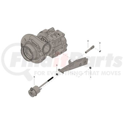 4030188 by CUMMINS - Turbocharger Actuator - Kit