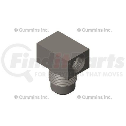 3819571 by CUMMINS - Pipe Fitting - Branch Tee, Male