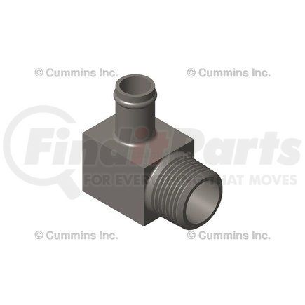 3912812 by CUMMINS - Pipe Fitting - Elbow