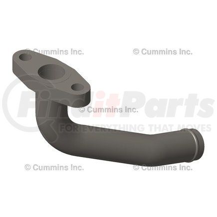 3945185 by CUMMINS - Turbocharger Drain Tube - Turbocharger Oil Drain Connection