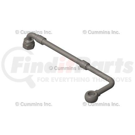 3963616 by CUMMINS - Turbocharger Coolant Hose - Water Transfer