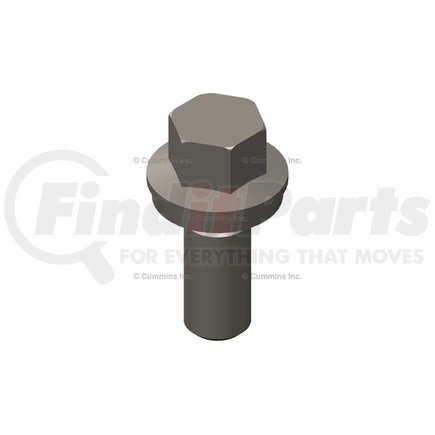 3896723 by CUMMINS - Multi-Purpose Hardware - Hexagon Flange Head