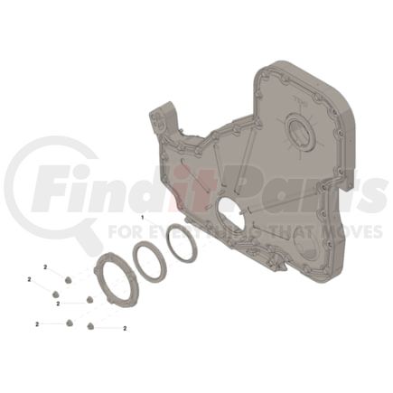 4025270 by CUMMINS - Engine Crankshaft Seal Kit