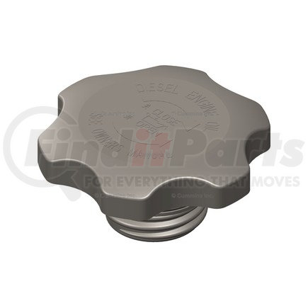 3973511 by CUMMINS - Engine Oil Filler Cap