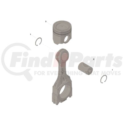 3803446 by CUMMINS - Engine Piston Kit