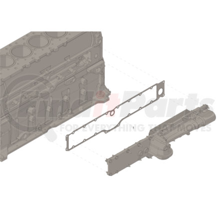 4376196 by CUMMINS - Engine Oil Cooler Repair Kit