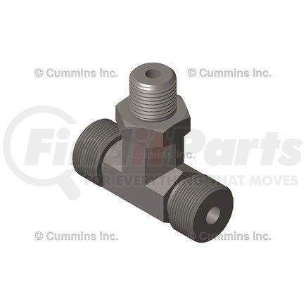 3428458 by CUMMINS - Pipe Fitting - Adapter Tee, Male