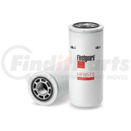 HF6573 by FLEETGUARD - Hydraulic Filter - 9.45 in. Height, 3.86 in. OD (Largest), Spin-On