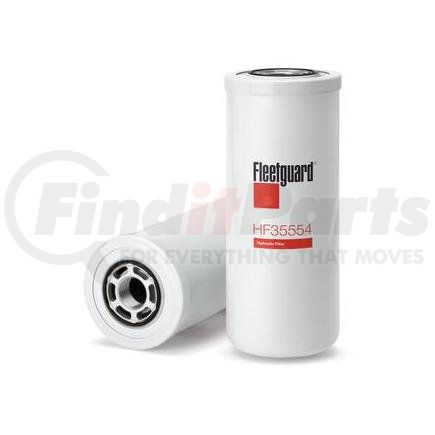 HF35554 by FLEETGUARD - Hydraulic Filter - 11.61 in. Height, 4.6 in. OD (Largest)