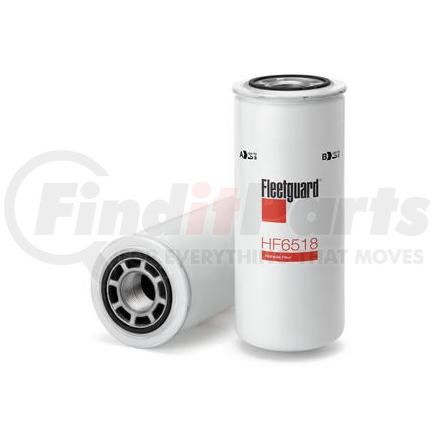 HF6518 by FLEETGUARD - Hydraulic Filter - 9.45 in. Height, 3.86 in. OD (Largest)